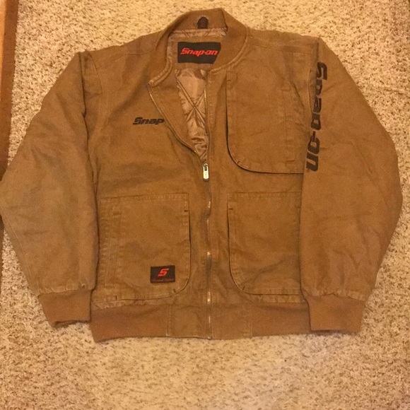 Tan Canvas Coat 